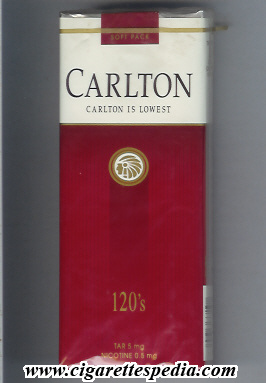 carlton american version horizontal black name sl 20 s red white usa
