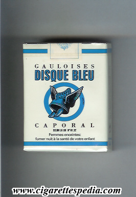 cigarette bleu Gauloises Disque Bleu Caporal S-20-S - France