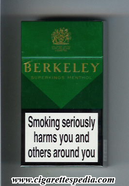 berkeley english version horizontal name menthol l 20 h green england