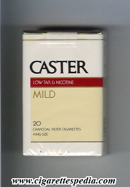 caster low tar nicotine mild ks 20 s japan