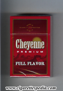 cheyenne premium full flavor ks 20 h usa