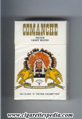 comanche filter light blend chief screaming eagle ks 20 h paraguay usa