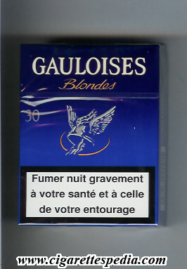 gauloises blondes with half ring ks 30 h blue france