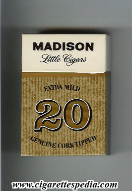 madison american version little cigars extra mild ks 20 h usa