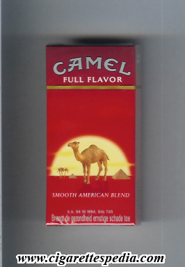 camel with sun smooth american blend full flavor ks 10 h germany usa