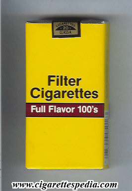 filter cigarettes yellow design full flavor l 20 s usa