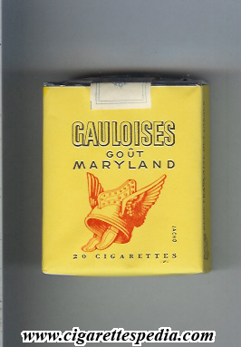 gauloises maryland gout s 20 s yellow france