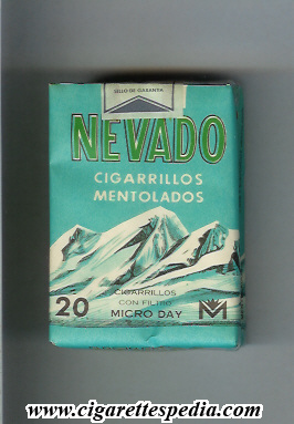nevado colombian version mentolados ks 20 s colombia