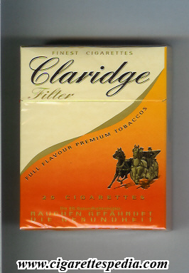 claridge filter full flavor ks 25 h germany