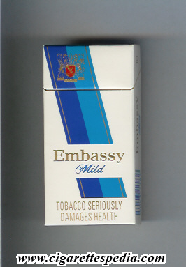 embassy english version with diagonal stripes mild ks 10 h mild on white england