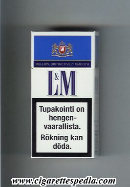 l m mellow distinctively smooth blue label ks 10 h switzerland finland