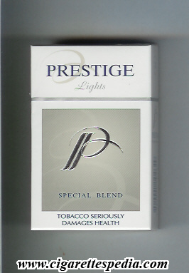 p prestige bulgarian version lights special blend ks 20 h bulgaria