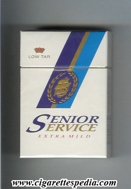 senior service extra mild low tar ks 20 h cyprus england