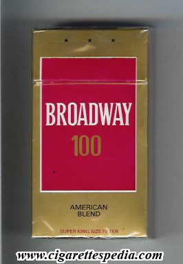 broadway israeli version american blend l 20 h gold red israel
