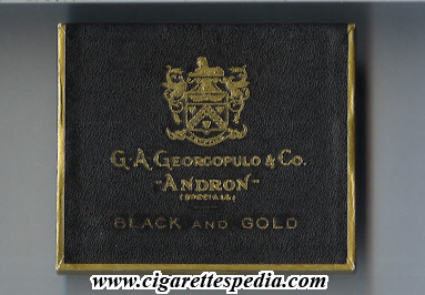 g a georgopulo co andron specials black and gold s 10 b black usa