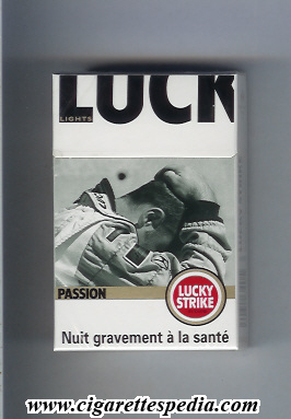 lucky strike collection design limited edition passion lights ks 20 h germany france