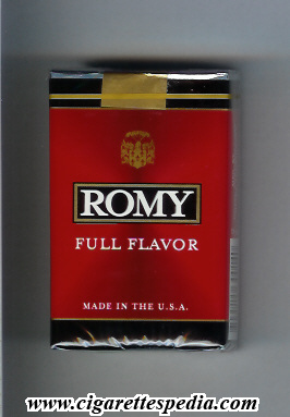 romy full flavor ks 20 s usa