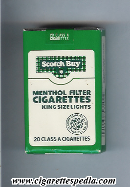 scotch buy safeway menthol filter cigaretess lights ks 20 s usa