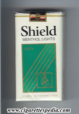 shield menthol lights l 20 s usa