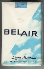 Belair (design 1) (Light Menthol - Low Tar) KS-20-S - USA