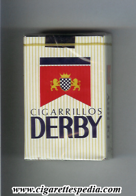 derby colombian version cigarrillos ks 20 s colombia