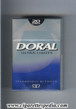 doral splendidly blended ultra lights ks 20 h usa