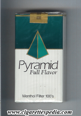 pyramid american version colour design full flavor menthol l 20 s usa