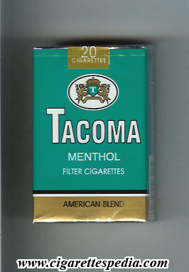 tacoma surinamian version american blend menthol ks 20 s trinidad suriname