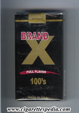 x brand full flavor l 20 s usa