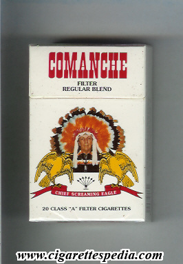 comanche filter regular blend chief screaming eagle ks 20 h usa