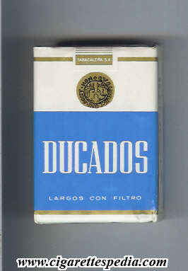 ducados largos con filtro ks 20 s blue white spain