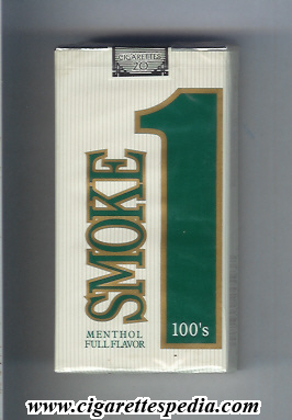 smoke 1 menthol full flavor l 20 s usa