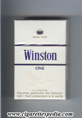 winston one cigarettes Winston (with eagle from below) (One) KS-20-H - Switzerland and USA