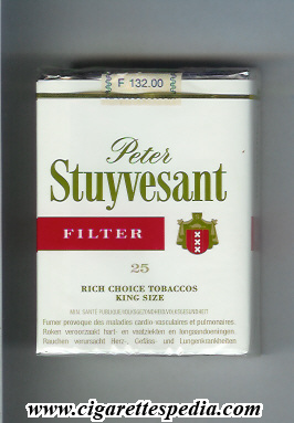 peter stuyvesant filter ks 25 s belgium holland