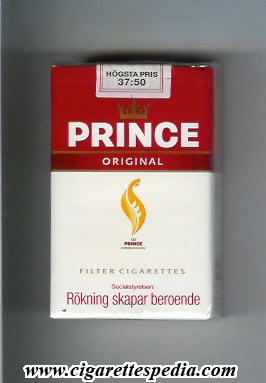 prince with fire original ks 20 s sweden denmark