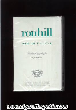 ronhill ronhill from above menthol ks 20 h white croatia