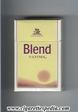 blend selected tobaccos ultima ks 20 h sweden