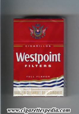 westpoint german version filters full flavor cigarillos ks 20 h germany