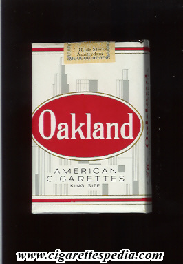oakland american cigarettes ks 20 s holland
