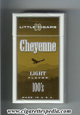 cheyenne little cigars light flavor l 20 h usa