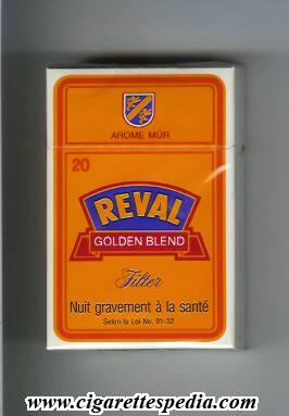 reval golden blend filter arome mur ks 20 h germany