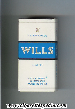 wills lights ks 10 h india
