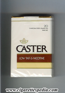 caster low tar nicotine ks 20 s japan