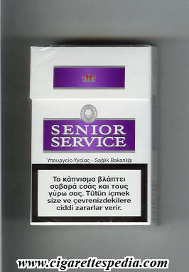 senior service new design ks 18 h white violet greece england