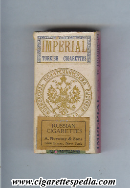 imperial russian american version turkish cigarettes ks 10 h russia usa