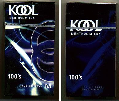 Kool (Limited Edition Artist Packs) Menthol Milds (pack No.4 of 5) L-20-H - USA.jpg