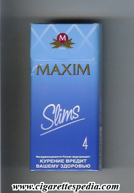 maxim russian version slims 4 l 20 h russia 20000 th pack 23 08 2005 moscow