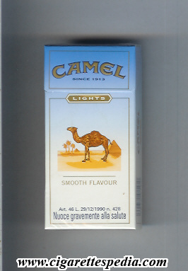 camel since 1913 lights smooth flavour ks 10 h germany usa