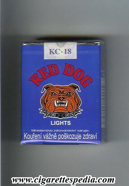 red dog lights s 18 s blue czechia