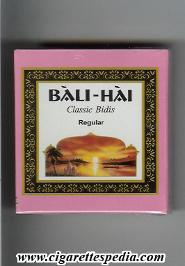 bali hai classic bidis regular ks 20 b india